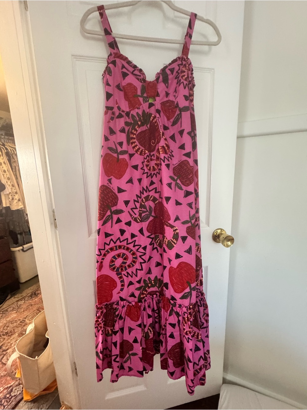 FARM Rio Snake Fruit maxi dress